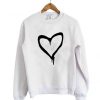 Black Heart Sweatshirt ZK01