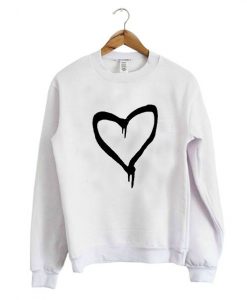 Black Heart Sweatshirt ZK01