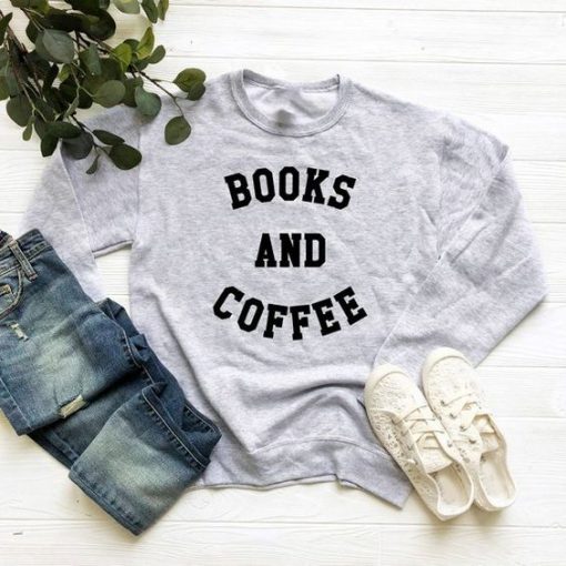 Books And Coffe Sweatshirt LP01
