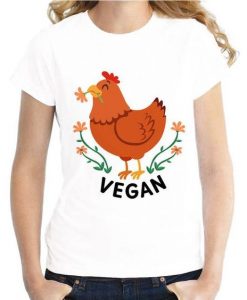 Casual vegan T-shirt KH01