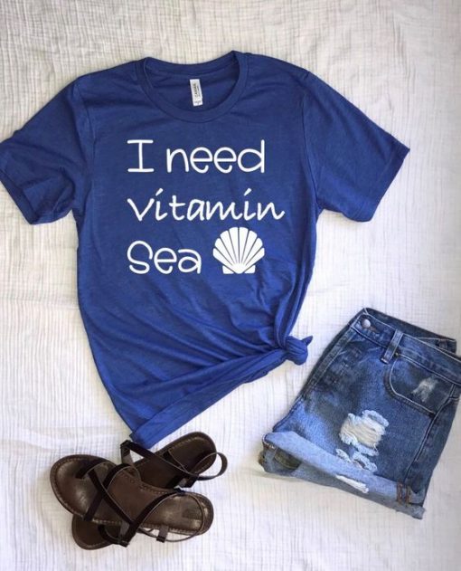 I need Vitamin Sea Short Sleeve Tshirt KH01