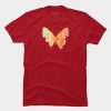 Orange Butterfly T-Shirt ZK01