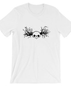 Skull White T-Shirt ZK01