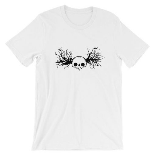 Skull White T-Shirt ZK01