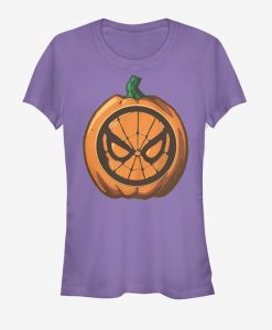 Spider-Man Mask Pumpkin Girls T-Shirt KH01
