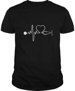 Stethoscope Heartbeat T Shirt ZK01