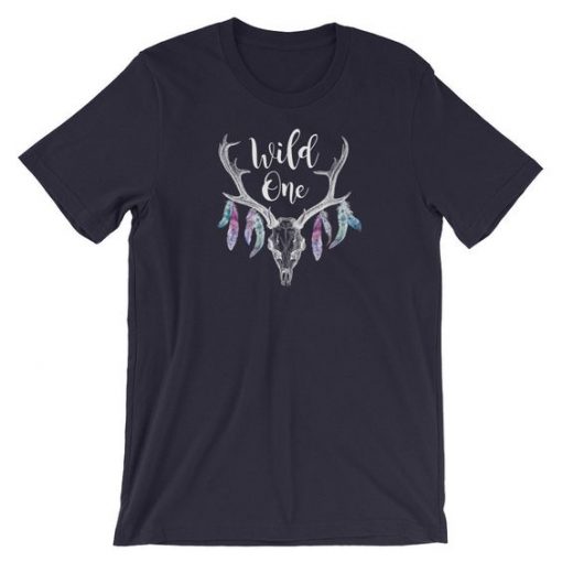 Wild One Skull T-shirt ZK01