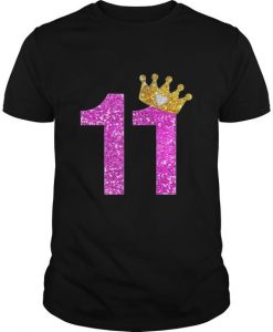 11th Birthday Girl T-Shirt EL01
