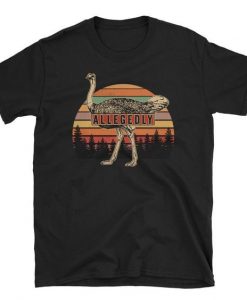 Allegedly Ostrich Retro T-shirt SR01