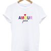 Amour paris T-shirt SR01