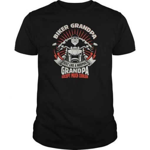 Biker Grandpa T-shirts FD01