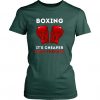 Boxing It's Cheaper Than Therapy T-shirt ZK01