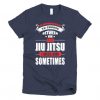 Boyfriend or Jiu Jitsu T-shirt ZK01