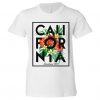 Cali Tropical Flowers T-Shirt EL01