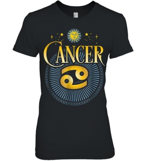 Cancer T-Shirt Astrology Symbol EL01