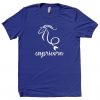Capricorn Sign Goat T-Shirt EL01