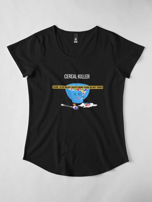 Cold Milked Cereal Killer T-Shirt AD01