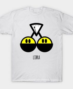 Cute Zodiac Libra T-shirt ZK01
