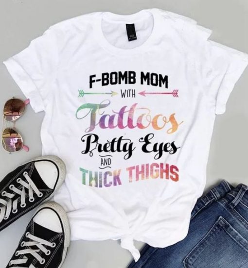F-Bomb Mom Tee Shirt ZK01