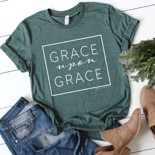GRACE UPON GRACE Graphic Tee KH01