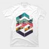 Geometric Sunset beach T-Shirt FD01