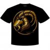 Gold Zodiac Capricorn T-shirt ZK01