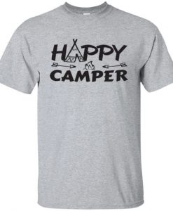 Happy Camper Tent T-Shirt ZK01
