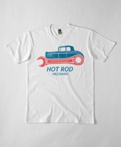 Hot Rod Mechanic T-Shirt AD01