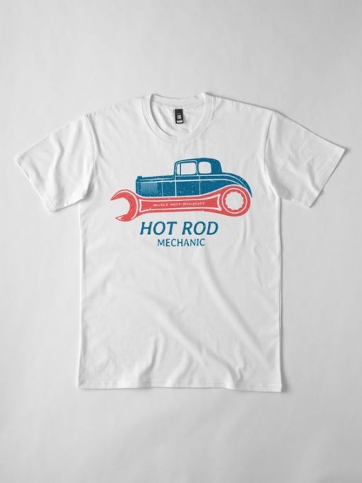 Hot Rod Mechanic T-Shirt AD01
