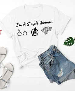 I'm A Simple Woman T-Shirt SR01