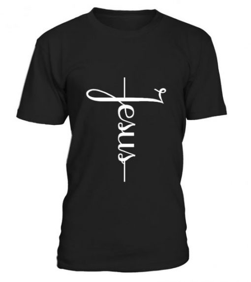 Jesus Black T-shirt ZK01