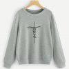 Jesus Vertical Sweatshirt SR01