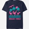 Jurassic World Tropical Dinosaurs T-Shirt EL01