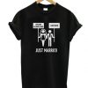 Just Married T-Shirt AD01