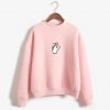 Korean Heart Pink Sweatshirt ZK01