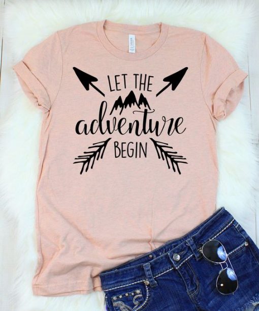 Let the Adventure Begin T-Shirt ZK01