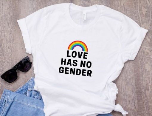 Love Has No Gender Rainbow T-Shirt AD01