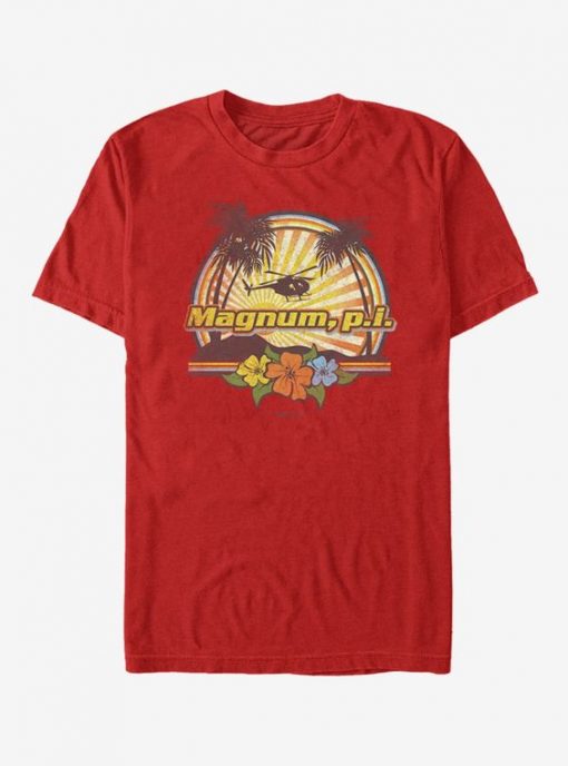 Magnum PI Tropical T-Shirt EL01