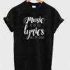 Music is my life T-Shirt SN01