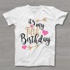 My Fifth Birthday T-Shirt EL01