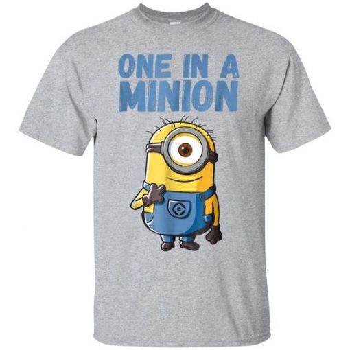 One In A Minion T-shirt ZK01