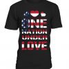 One Nation Under Love T-Shirt SR01