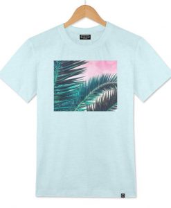 Palm Leaves Tropical T-Shirt EL01