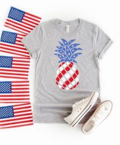Patriotic Pineapple T-Shirt SR01