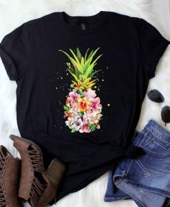 Pineapple Flower T-Shirt SR01