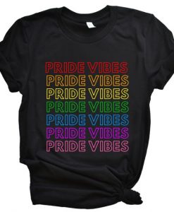 Pride Vibes Retro T-Shirt AD01