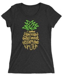 Psych Pineapple Theme T-Shirt SR01