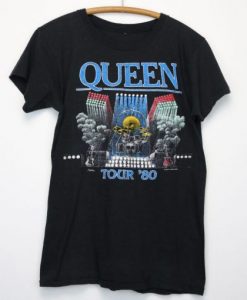 Queen Tour 80 T shirt FD01