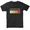 Sarcasm Periodic T-shirt ZK01