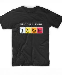 Sarcasm Periodic T-shirt ZK01